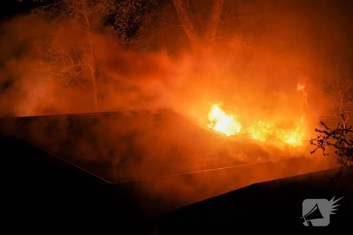 Grote brand bij vergader evenementen