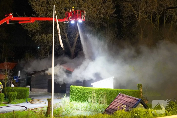 Grote brand bij vergader evenementen