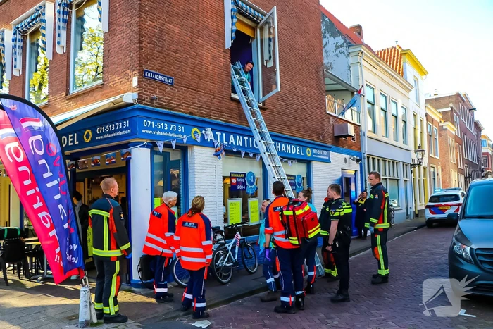 Persoon valt van trap en raakt gewond