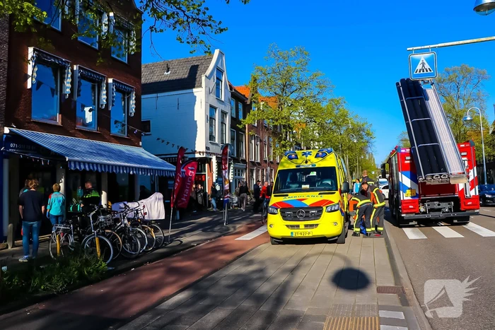 Persoon valt van trap en raakt gewond