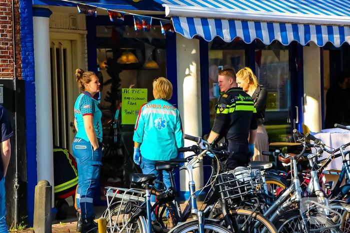 Persoon valt van trap en raakt gewond