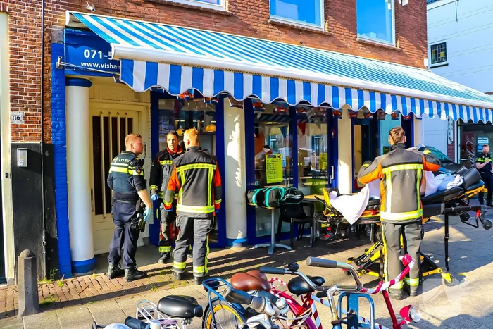 Persoon valt van trap en raakt gewond