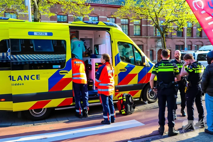 Persoon valt van trap en raakt gewond