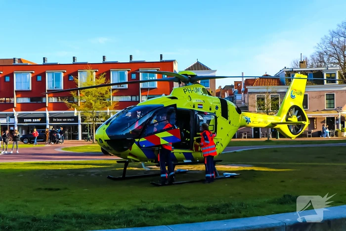 Persoon valt van trap en raakt gewond