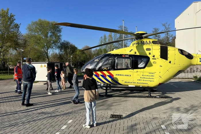 Traumahelikopter ingezet bij medische noodsituatie
