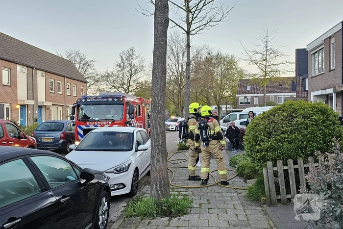 Brand in woning snel onder controle