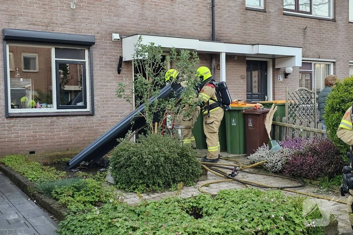 Brand in woning snel onder controle