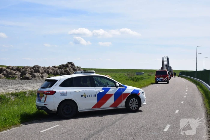 Motorrijder gewond bij aanrijding met auto