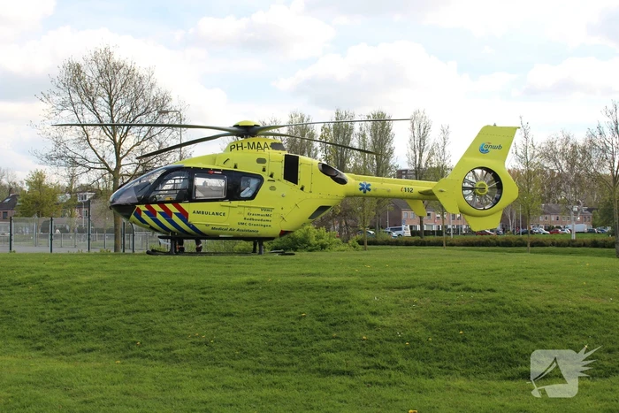 Inzet traumahelikopter trekt veel bekijks