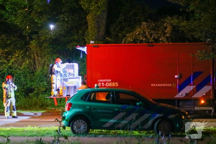 Verpleeghuis ontruimd vanwege brand