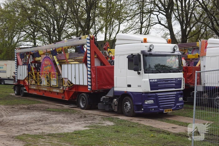 Opbouwen van kermis begonnen