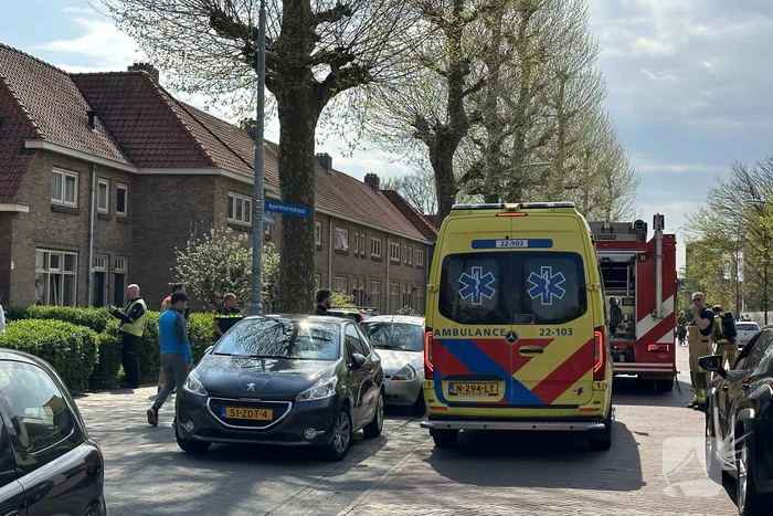 Mini-elektrische fiets vliegt in brand in woning