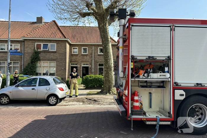 Mini-elektrische fiets vliegt in brand in woning