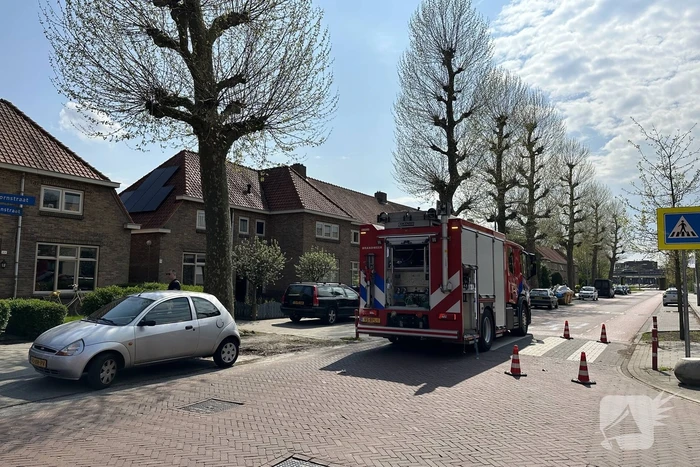 Mini-elektrische fiets vliegt in brand in woning