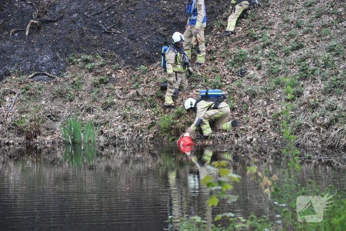 Brand in monumentaal parkbos De Braak