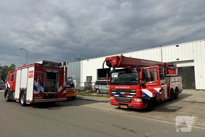 Brand bij keramiek fabrikant