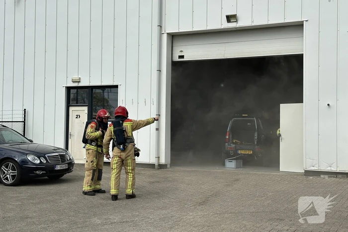 Brand bij keramiek fabrikant