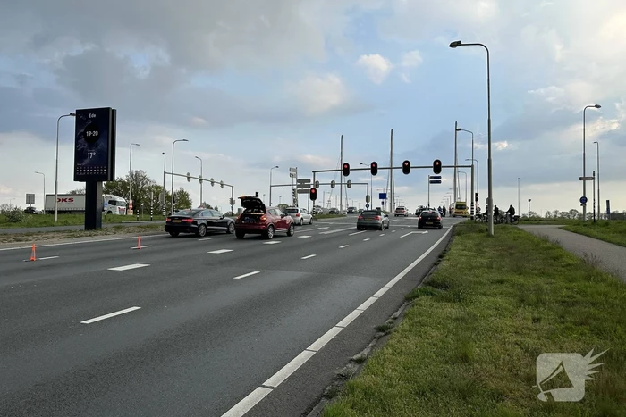Botsing tussen twee voertuigen op kruising