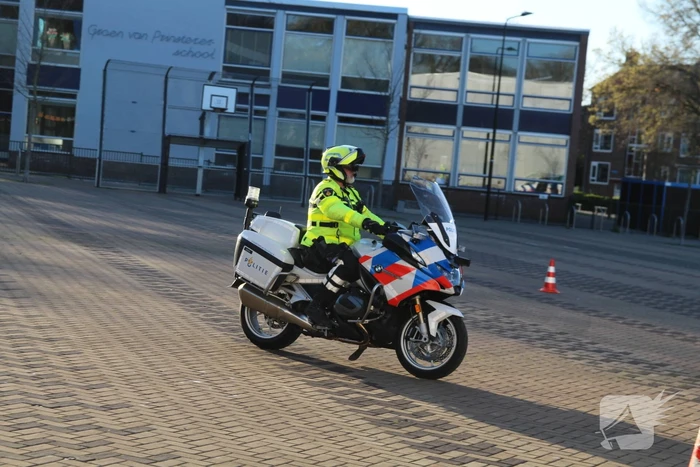 Scooter gecontroleerd op rollerbank