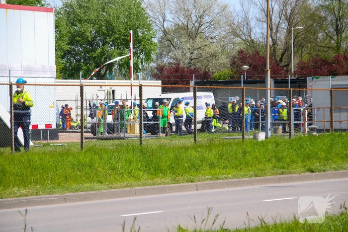 Bedrijf ontruimd na explosie