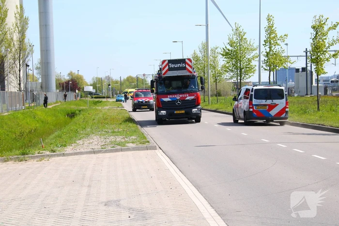 Bedrijf ontruimd na explosie