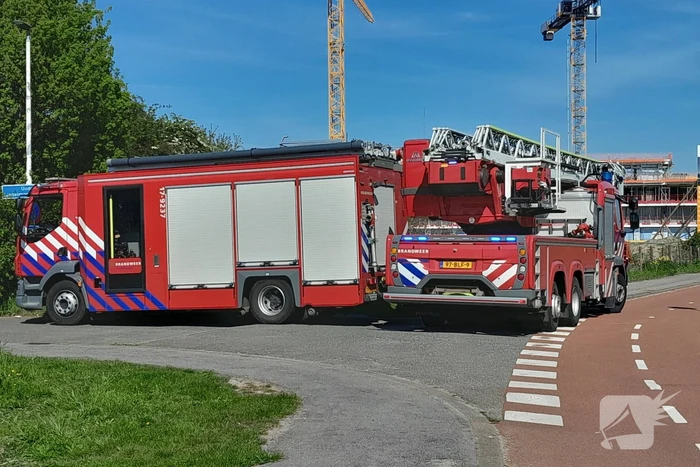 Zoektocht naar persoon te water
