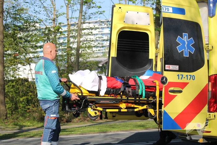 Flinke file bij kop-staartbotsing
