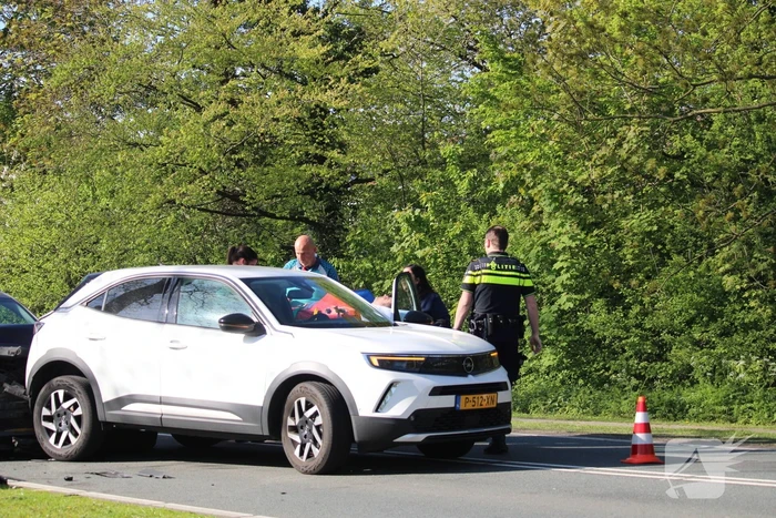 Flinke file bij kop-staartbotsing