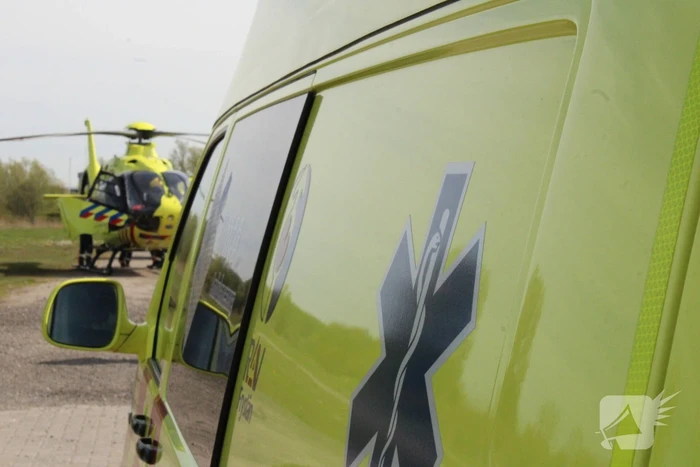 Landing traumahelikopter trekt veel bekijks
