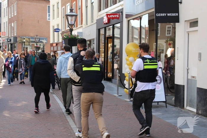 Winkeldieven Perry Sport aangehouden