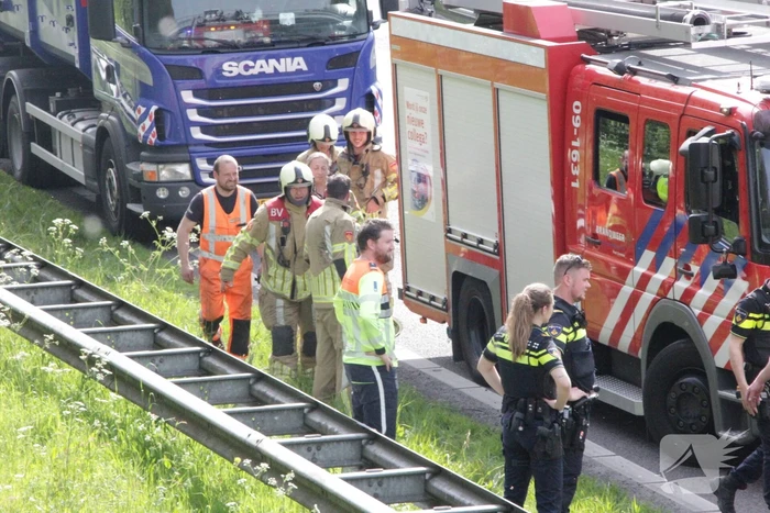 Persoon gewond bij ongeval op snelweg