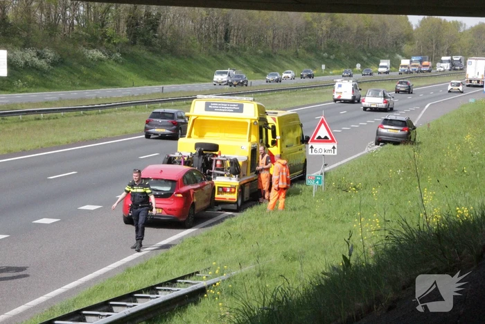 Persoon gewond bij ongeval op snelweg