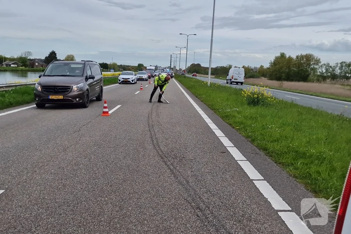 Eendje doodgereden bij aanrijding