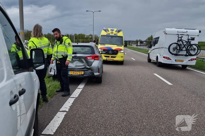Eendje doodgereden bij aanrijding