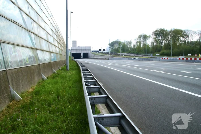 Coentunnel richting Zaanstad dicht