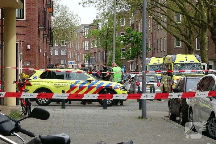Straat afgezet na schietpartij