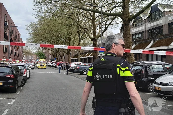 Straat afgezet na schietpartij