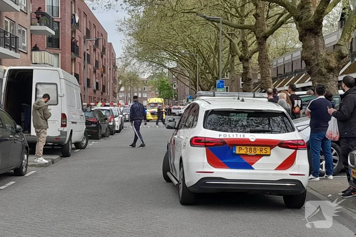 Straat afgezet na schietpartij