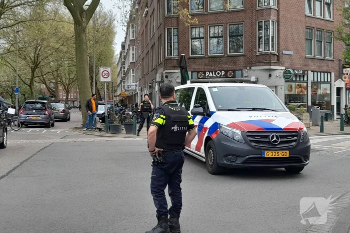 Straat afgezet na schietpartij