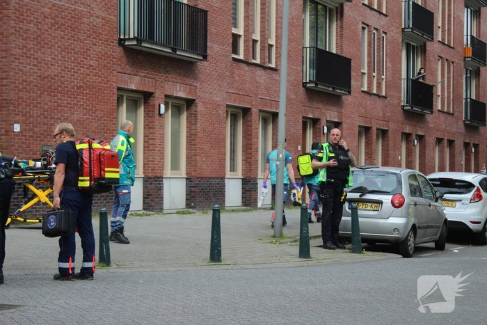 Straat afgezet na schietpartij
