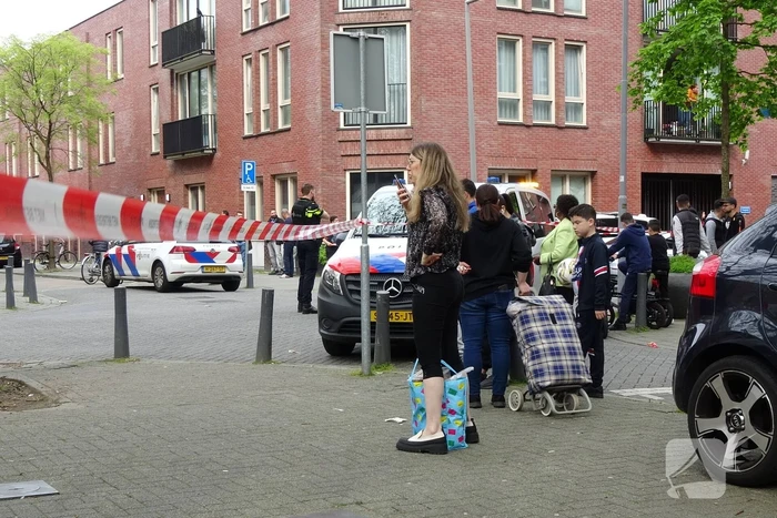 Straat afgezet na schietpartij