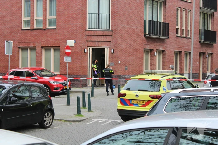 Straat afgezet na schietpartij
