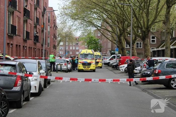 Straat afgezet na schietpartij