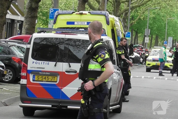Straat afgezet na schietpartij