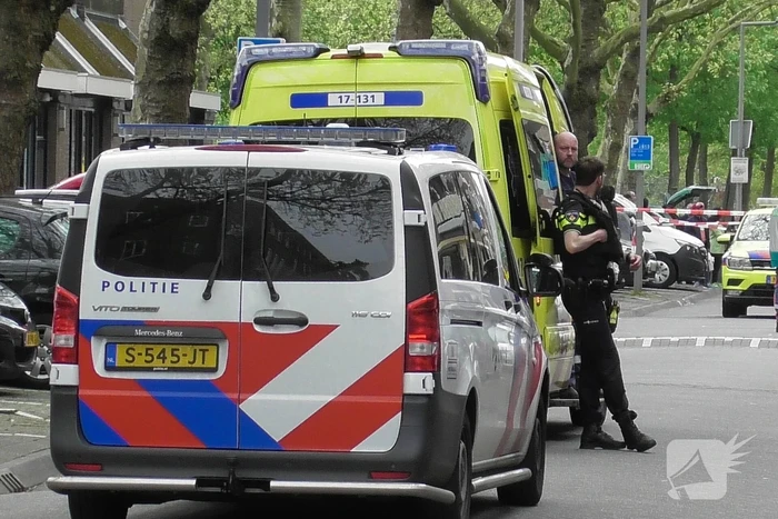 Straat afgezet na schietpartij