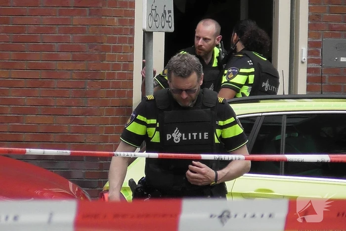 Straat afgezet na schietpartij