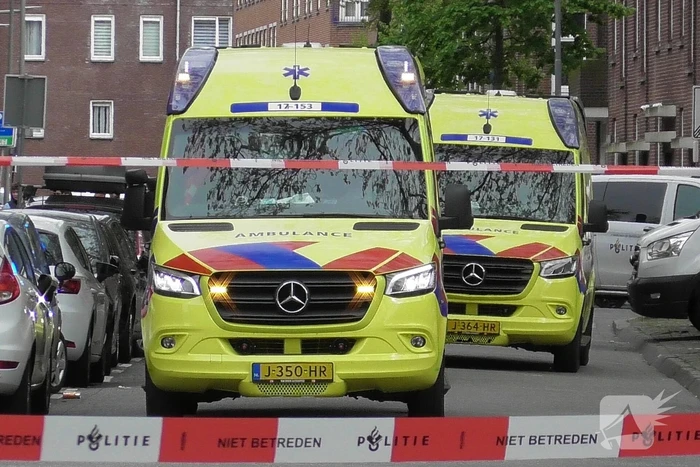 Straat afgezet na schietpartij