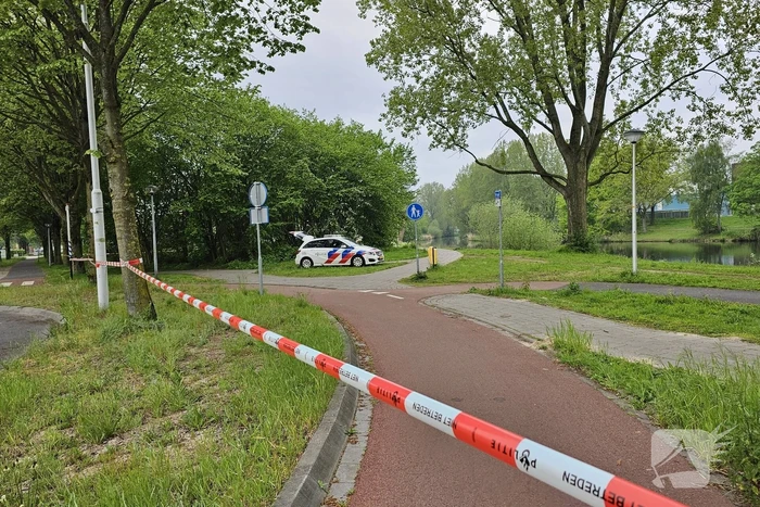 Stroombergvijver Afgezet door politie
