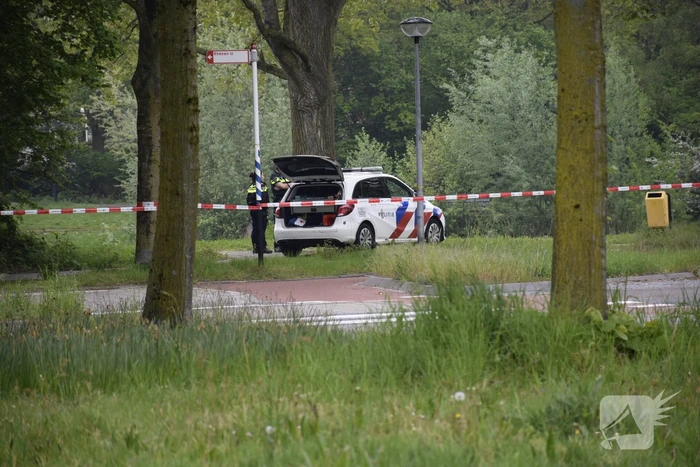 Stroombergvijver Afgezet door politie