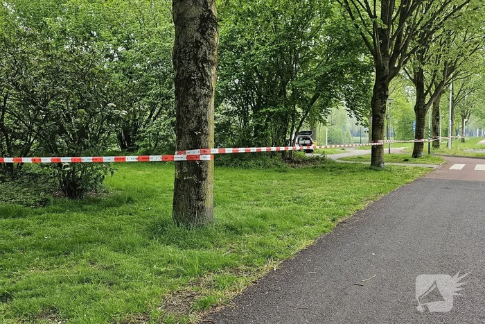 Stroombergvijver Afgezet door politie